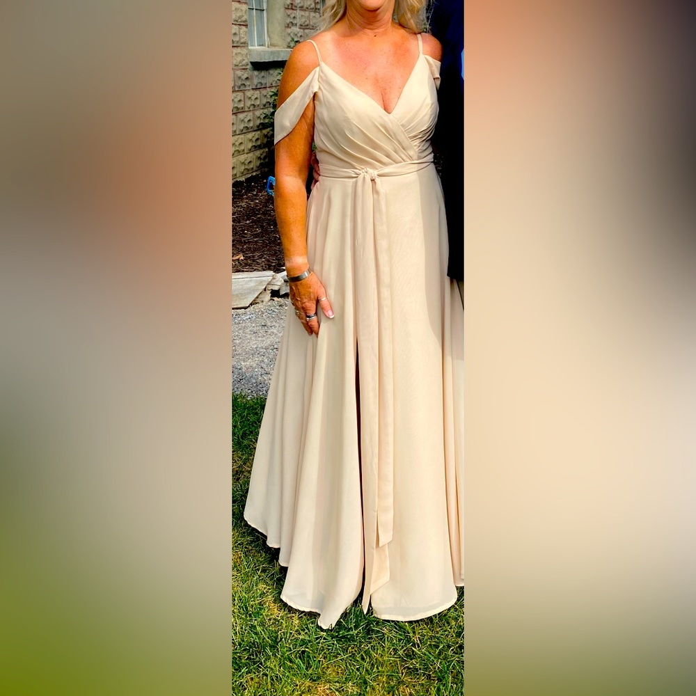 Mother of the bride dress - champagne